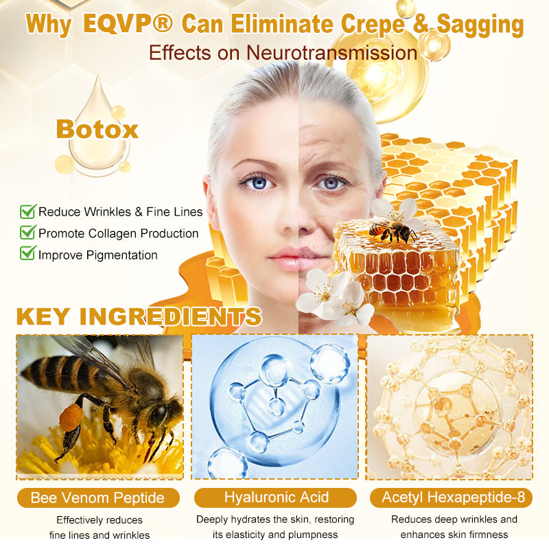 EQVP® 𝘽𝙀𝙀 𝙑𝙀𝙉𝙊𝙈 𝑺𝒌𝒊𝒏 𝑹𝒆𝒔𝒕𝒐𝒓𝒂𝒕𝒊𝒐𝒏 𝑪𝒓𝒆𝒂𝒎 –🌵 Anti-aging,Hydrating, Skin Repair, Even Tone, Acne and Dark Spot Treatment, Wart and Mole Removal, Psoriasis Relief