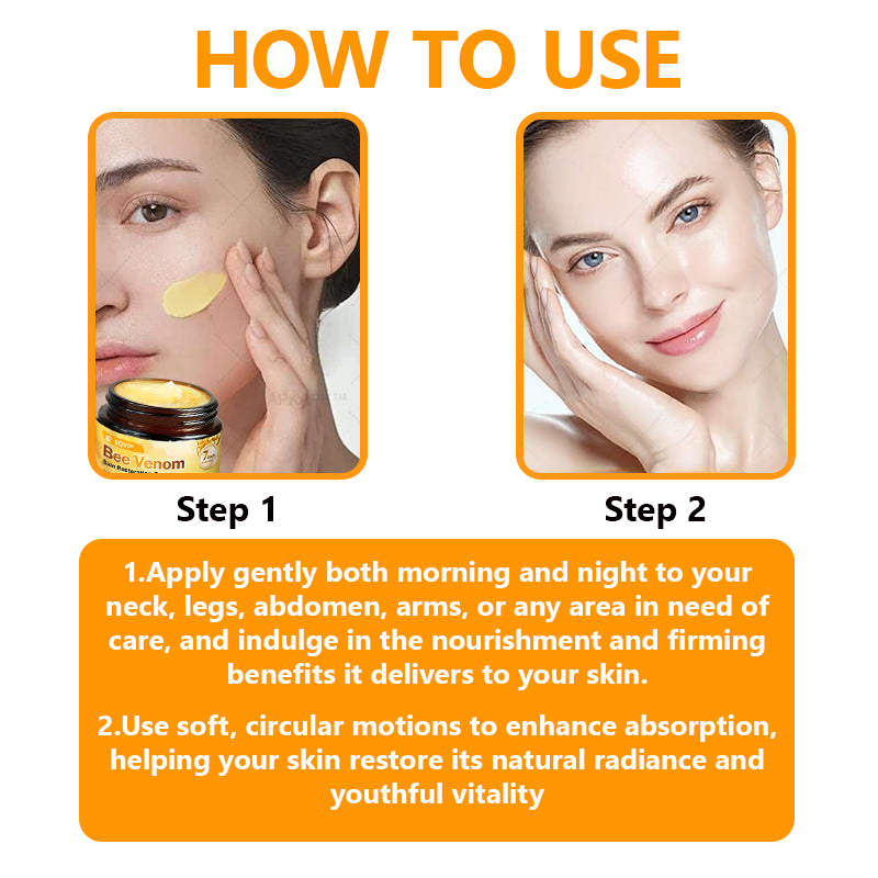 EQVP® 𝘽𝙀𝙀 𝙑𝙀𝙉𝙊𝙈 𝑺𝒌𝒊𝒏 𝑹𝒆𝒔𝒕𝒐𝒓𝒂𝒕𝒊𝒐𝒏 𝑪𝒓𝒆𝒂𝒎 –🌵 Anti-aging,Hydrating, Skin Repair, Even Tone, Acne and Dark Spot Treatment, Wart and Mole Removal, Psoriasis Relief